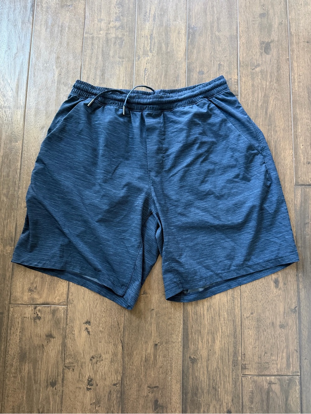 Lululemon Men’s 9” Shorts Navy Blue Large Athletic Running Training